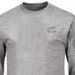 Champion Men's Graphic Logo Long Sleeve T-Shirt Gray Size XX-Large