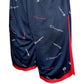 Champion Men's Allover Classic Logo Taped Mesh Shorts Blue Size XX-Large