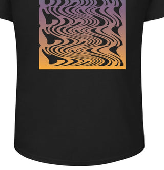 Champion Men's Psychedelic Stacked Throwback Logo T-Shirt Black Size XXX-Large