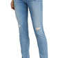 Rag & Bone Women's Dre Low Rise Slim Boyfriend Jeans Blue Size 27