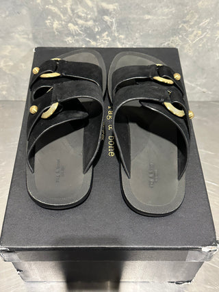 Rag & Bone Women's Bailey Slide Sandal Black Size 8