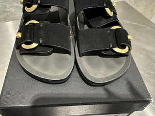 Rag & Bone Women's Bailey Slide Sandal Black Size 8