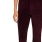 rag & bone Casey Corduroy High Rise Flare Jeans Burgundy