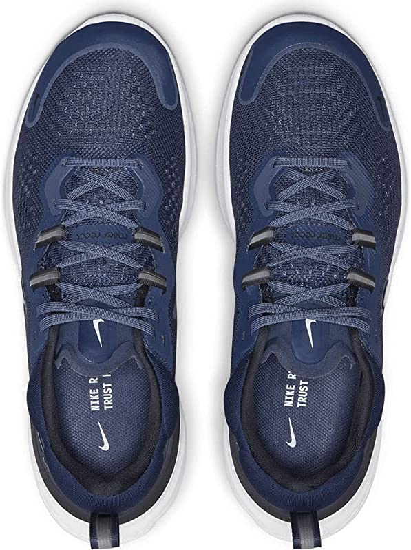 Nike Men's React Miler 2 Running Shoes Blue/Thunder Size 8 D Medium US