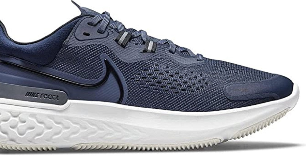 Nike Men's React Miler 2 Running Shoes Blue/Thunder Size 8 D Medium US