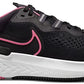 Nike Women's React Miler 2 Running Shoes Black/Pink Size 7.5 B(M) Us