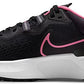 Nike Women's React Miler 2 Running Shoes Black/Pink Size 7.5 B(M) Us