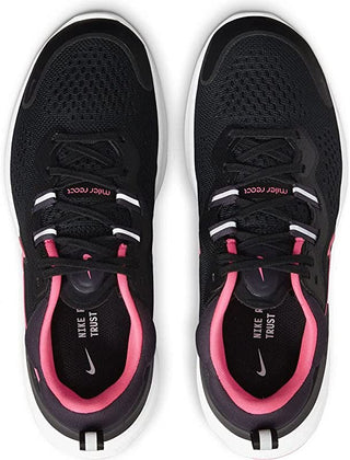 Nike Women's React Miler 2 Running Shoes Black/Pink Size 7.5 B(M) Us