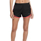 Nike Women's Dri Fit Solid Tempo Running Shorts Black Size X-Small