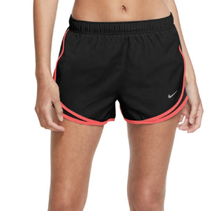 Nike Women's Dri Fit Solid Tempo Running Shorts Black Size Large
