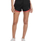 Nike Women's Dri Fit Solid Tempo Running Shorts Black Size Large