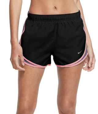 Nike Women's Dri Fit Solid Tempo Running Shorts Black Size X Small