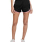 Nike Women's Dri Fit Solid Tempo Running Shorts Black Size X Small