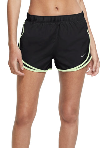 Nike Women's Dri Fit Solid Tempo Running Shorts Black Size Small
