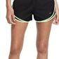 Nike Women's Dri Fit Solid Tempo Running Shorts Black Size Small
