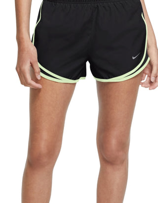 Nike Women's Dri Fit Solid Tempo Running Shorts Black Size Small