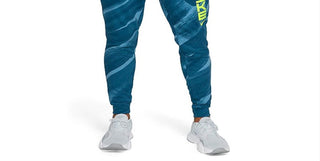 Nike Men's Dri FIT Fleece Training Pants Blue Size Small