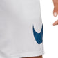 Nike Men's Dri Fit Sport Clash Training Shorts White Size Medium