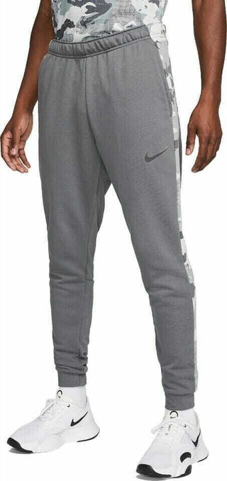 Nike Men's Camo Swoosh Training Pants Gray Size Medium