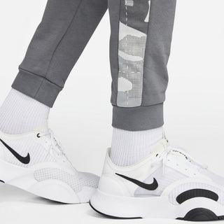 Nike Men's Camo Swoosh Training Pants Gray Size Medium