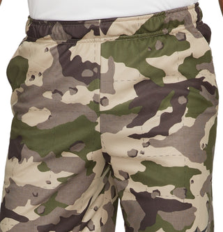 Nike Men's Dri Fit Camo Training Shorts Brown Size X-Large