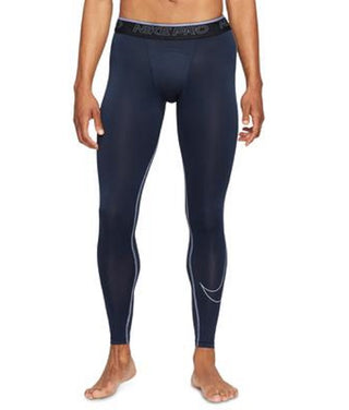 Nike Men's Pro Long Training Tights Blue Size Small