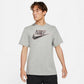Nike Men's Camo Logo T-Shirt Gray Size Large