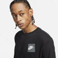 Nike Men's Just Do It Long-Sleeve T-Shirt Black Size X-Large