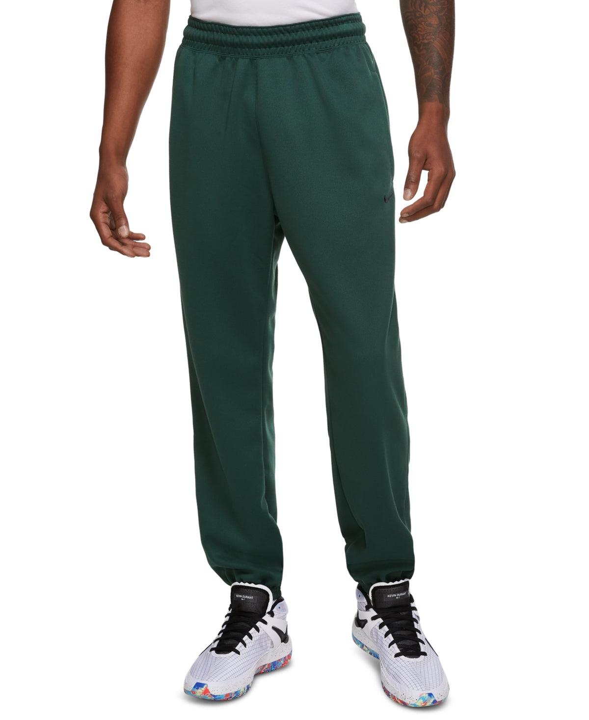 Nike Men's Spotlight Basketball Pants Green Size Small