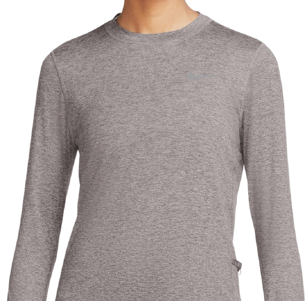 Nike Women's Element Dri Fit T-Shirt Gray Size Large