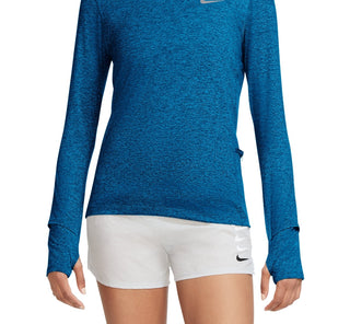 Nike Women's Element Dri Fit T-Shirt Blue Size Large