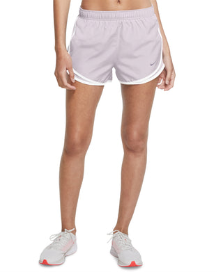 Nike Women's Dri Fit Solid Tempo Running Shorts Purple Size X Small