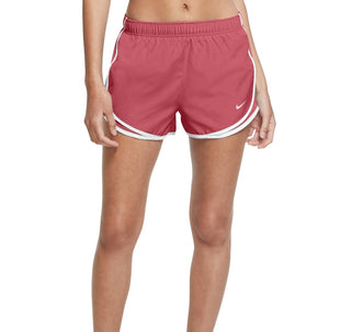Nike Women's Dri Fit Solid Tempo Running Shorts Red Size X-Small
