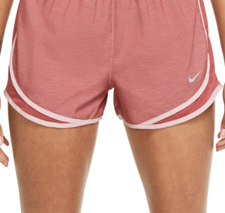 Nike Women's Dri Fit Solid Tempo Running Shorts Pink Size Small