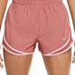 Nike Women's Dri Fit Solid Tempo Running Shorts Pink Size Large