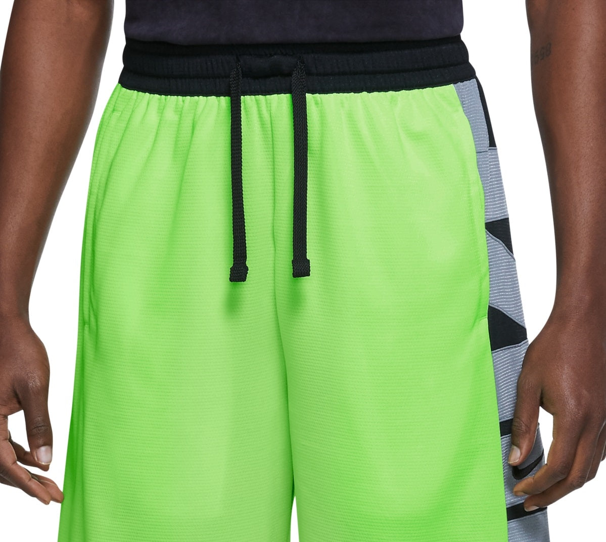 Nike Men's Dri Fit Logo Basketball Shorts Green Size Small