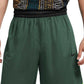 Nike Men's Dri FIT 10 Durasheen Basketball Workout Shorts Green Size Medium