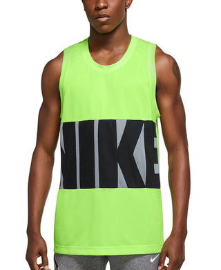 Nike Men's Dri Fit Retro Basketball Tank Green Size Medium