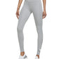 Nike Women's Dri Fit Swoosh Run 7/8 Leggings Gray Size Small