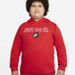 Nike Big Boy's Sportswear Jdi Pullover Hoodie Red Size XL