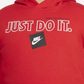 Nike Big Boy's Sportswear Jdi Pullover Hoodie Red Size XL