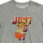 Nike Men's Just Do It Hoop T-Shirt Gray Size XX-Large