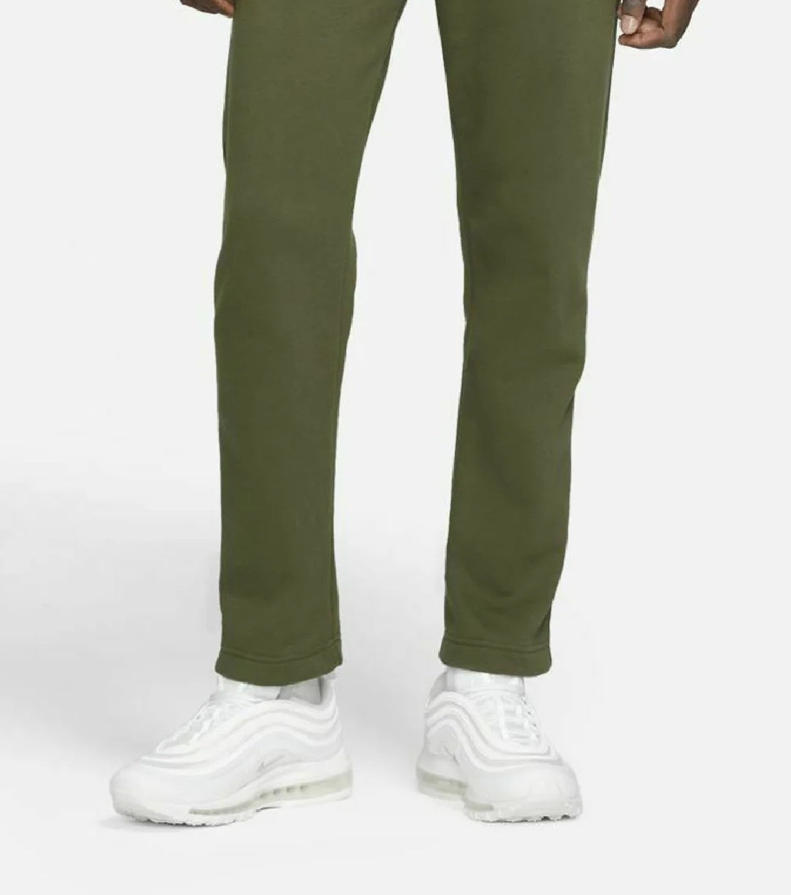 Nike Men's Sportswear Club Fleece Pants Green Size Small