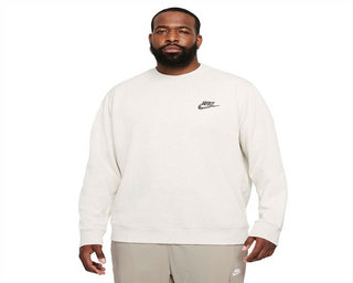 Nike Men's Big & Tall Club Sweatshirt Brown Size L