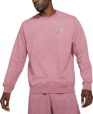 Nike Men's Sportswear Sport Essentials Crewneck Sweatshirt Purple Size M