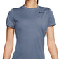 Nike Women's Dry Legend T-Shirt Blue Size X-Small