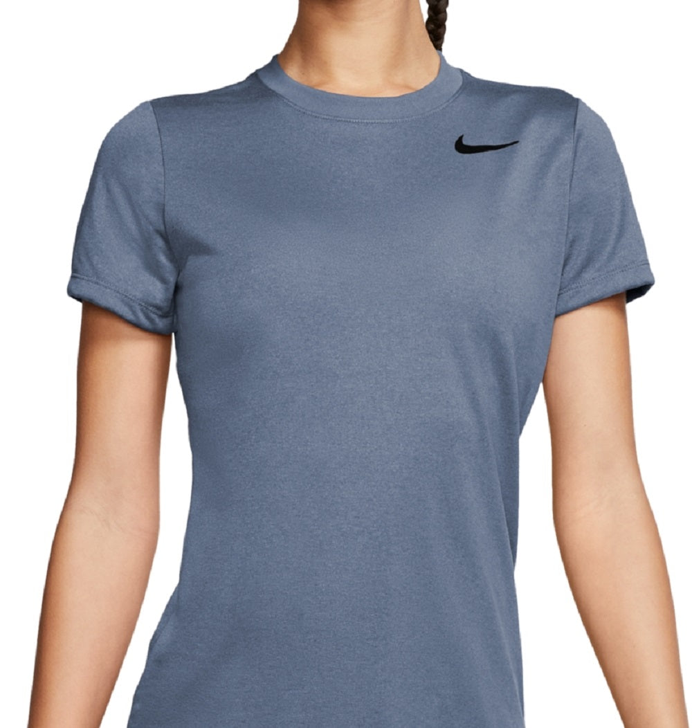 Nike Women's Dry Legend T-Shirt Blue Size X-Large
