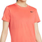 Nike Women's Dry Legend T-Shirt Orange Size Small