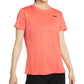 Nike Women's Dry Legend T-Shirt Orange Size Small