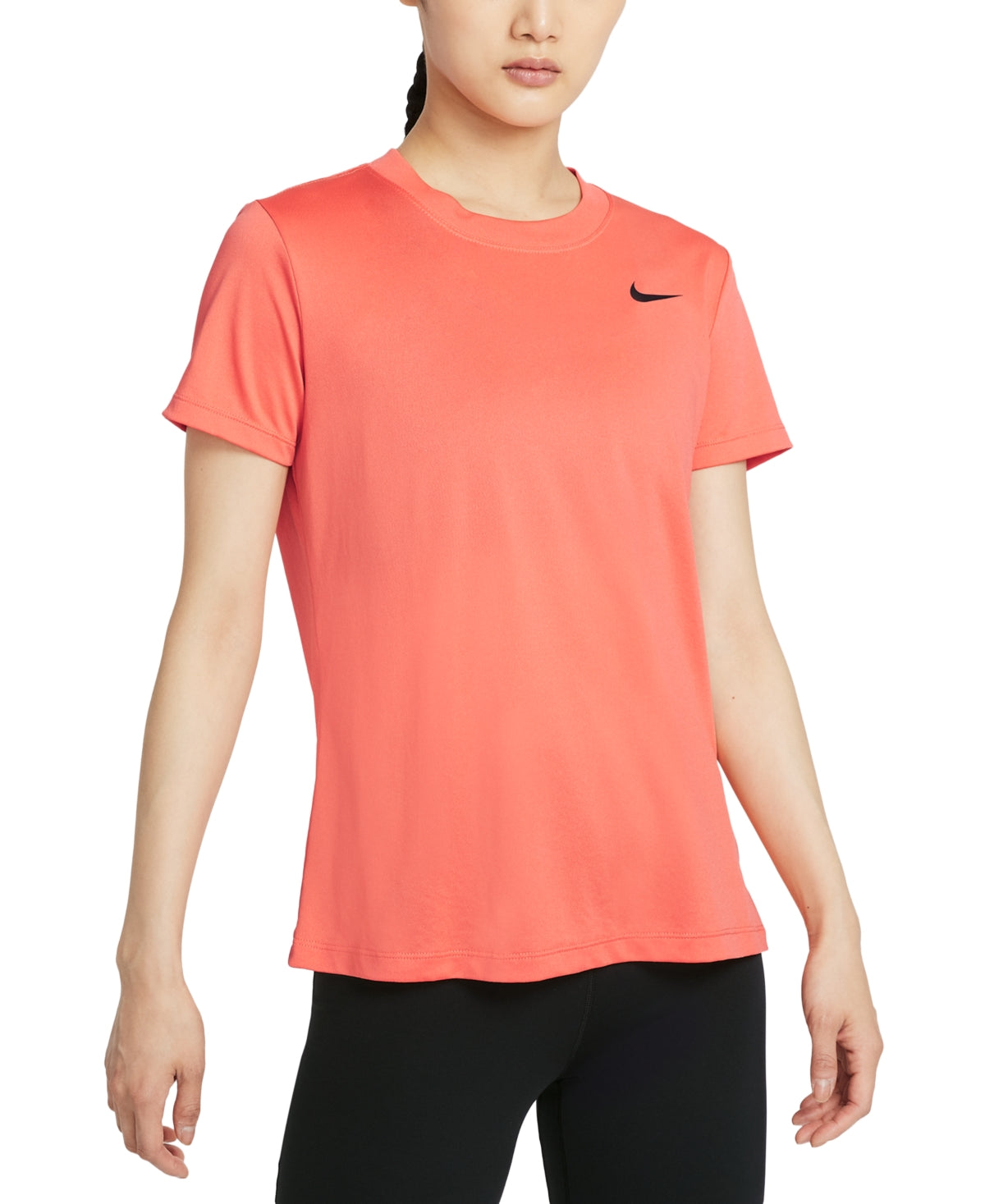 Nike Women's Dry Legend T-Shirt Orange Size Small